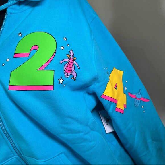 Disney Parks Women’s 2024 Zip Up Hopdie - Picture 4 of 10